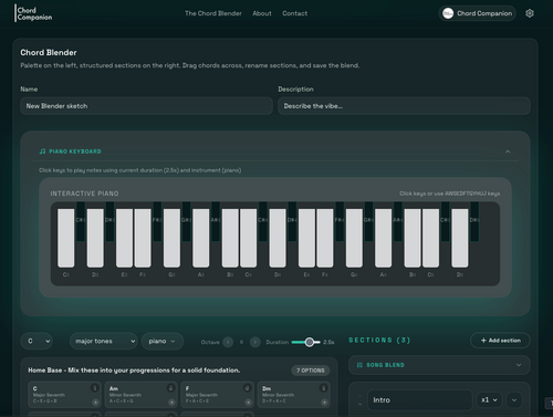 The Chord Blender